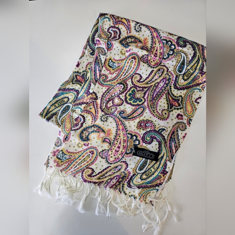 ✨ 3/$20✨ New Paisley Pastel Scarf Hijab Shawl Wrap